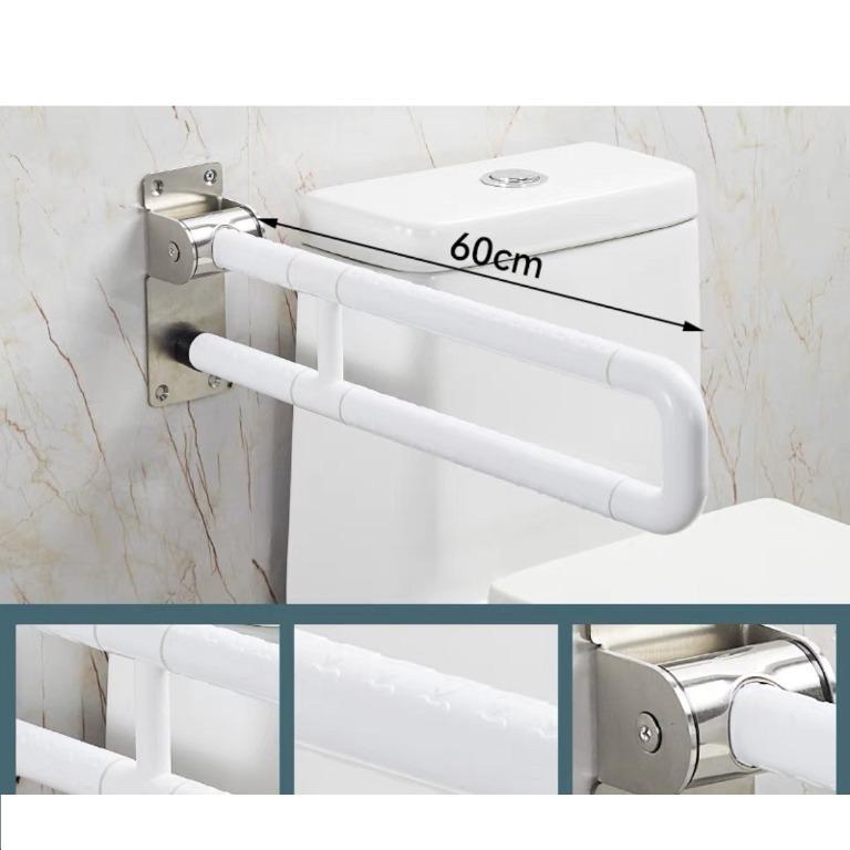 [SG Seller] Handrail safety bathroom handle bar shower handle balance ...