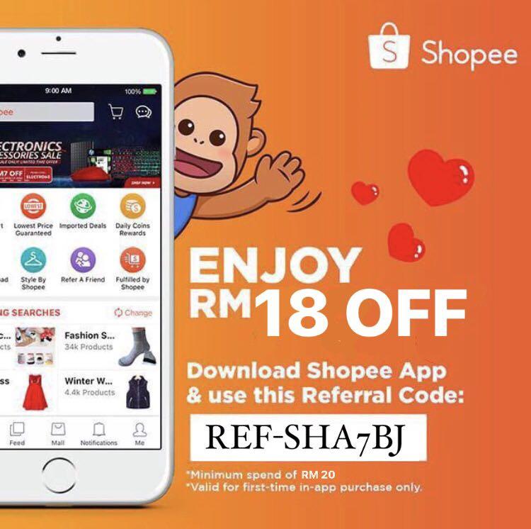 Shopee first time user cheap promo