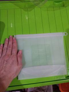 Silicon pouch kitchen dapur silikon kantong kantung food container penyimpanan makanan freezer