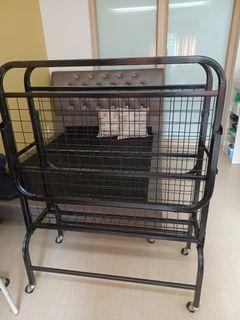Single Metal Foldable  Bed Frame