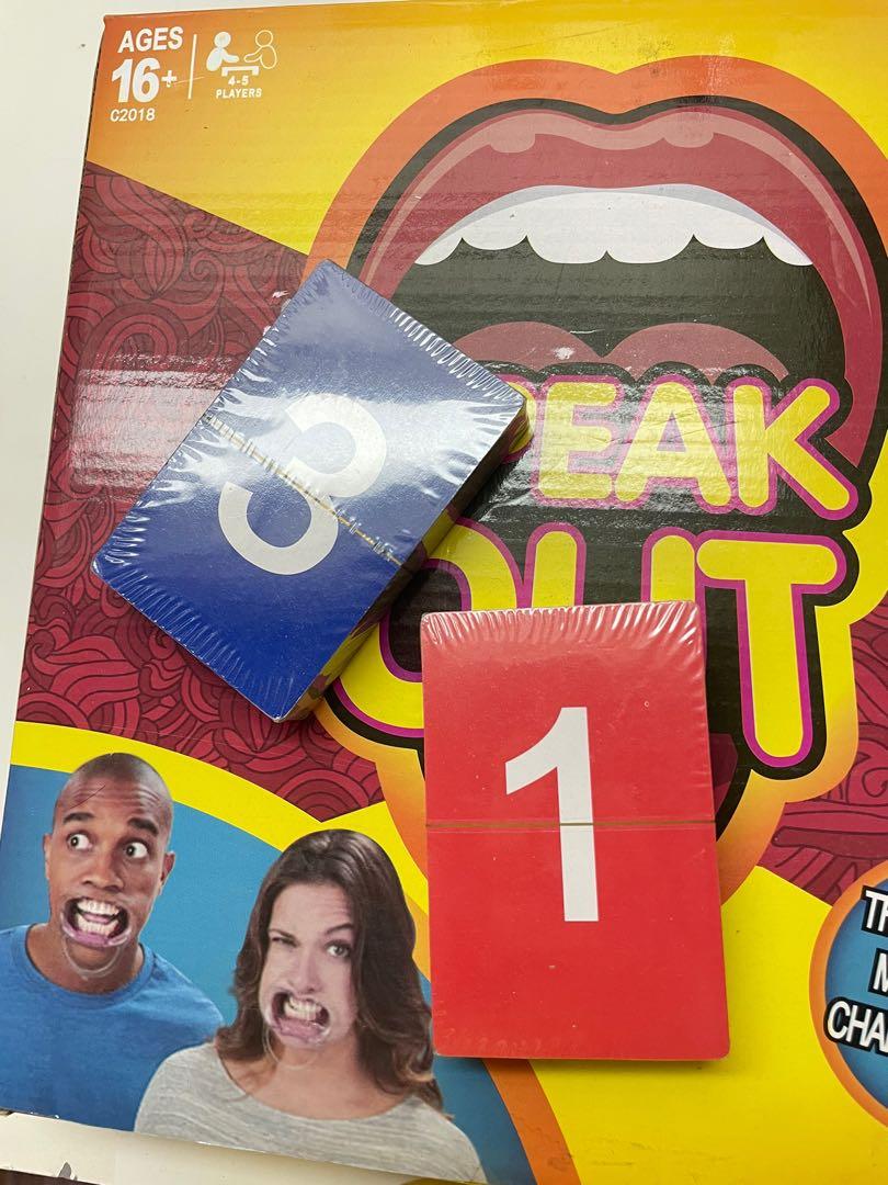 Speak Out Game (Category: Board Games & Puzzles) located in San Juan City. Submitted by pepper92 (Listing ID 1149963517, Image 2). Description: -cards are still sealed! Game never used -funny and interactive game with family or friends -For 4-5 players, ages 16 and above -Playing time 15-30 minutes .