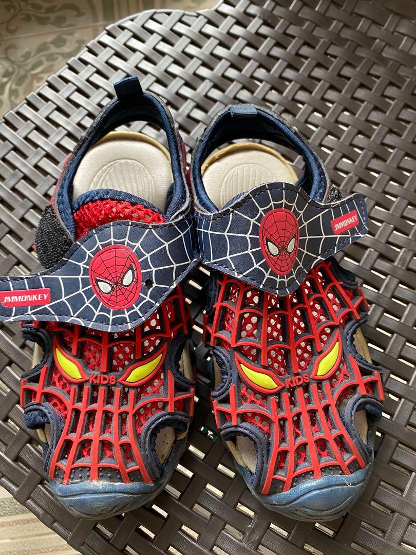 Spiderman sandals for boys, Babies & Kids, Babies & Kids Fashion on ...