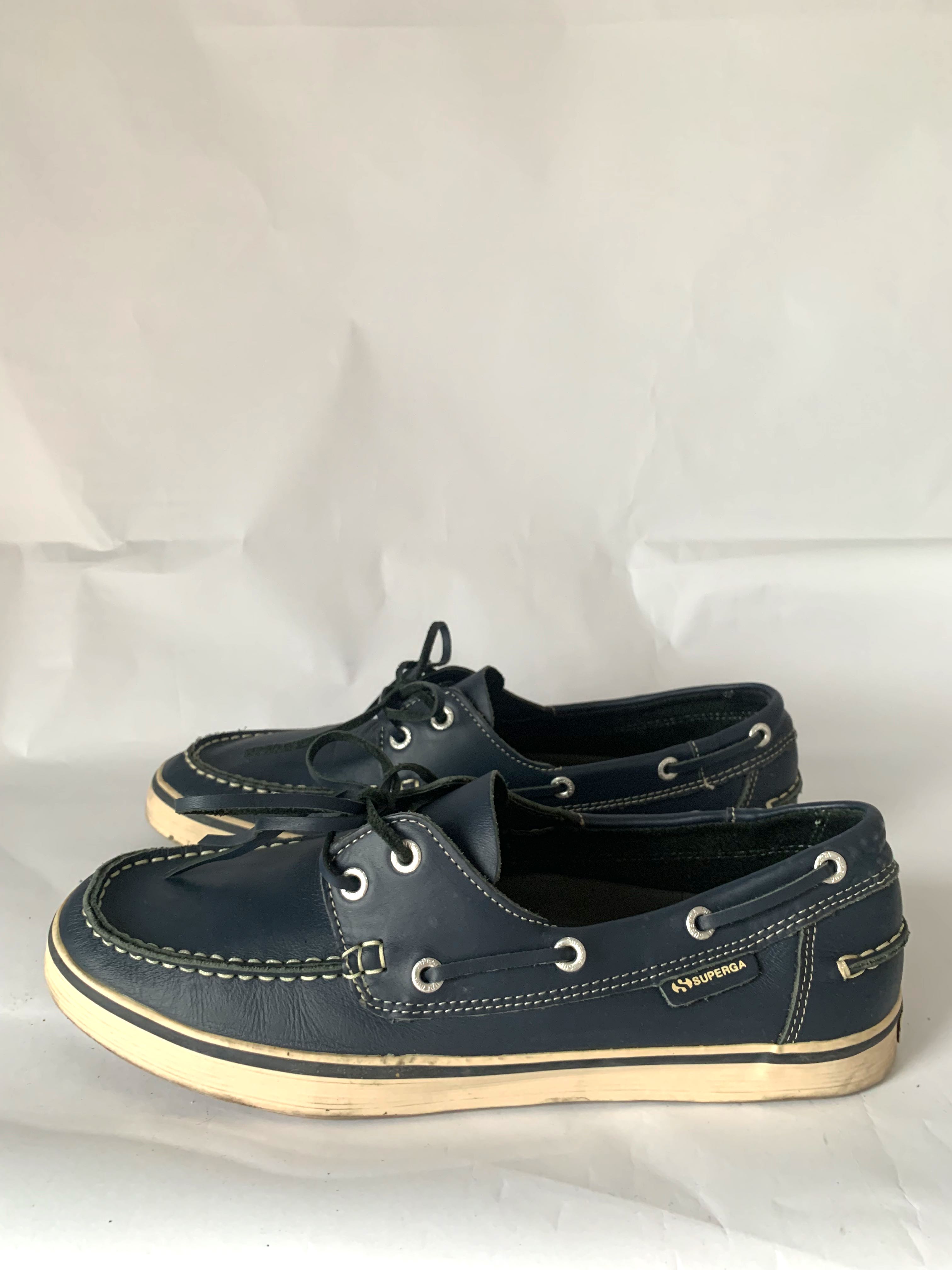 Superga on sale deck shoes