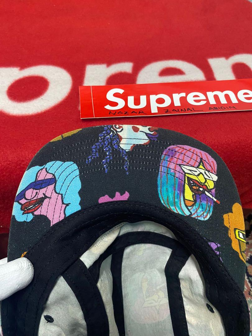 SUPREME GONZ HEADS CAMP CAP, Men's Fashion, Watches & Accessories