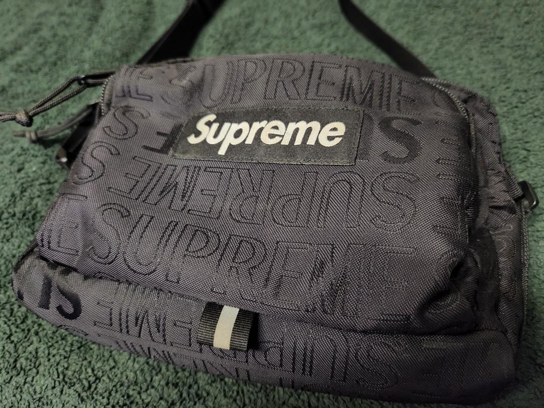 Supreme shoulder bag ss19 black