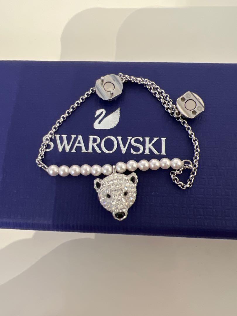Swarovski polar bear bracelet