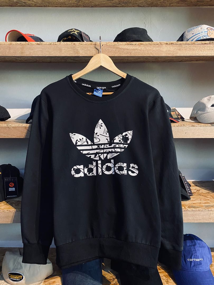 Sweatshirt Adidas Three Foil 3Foil Crewneck