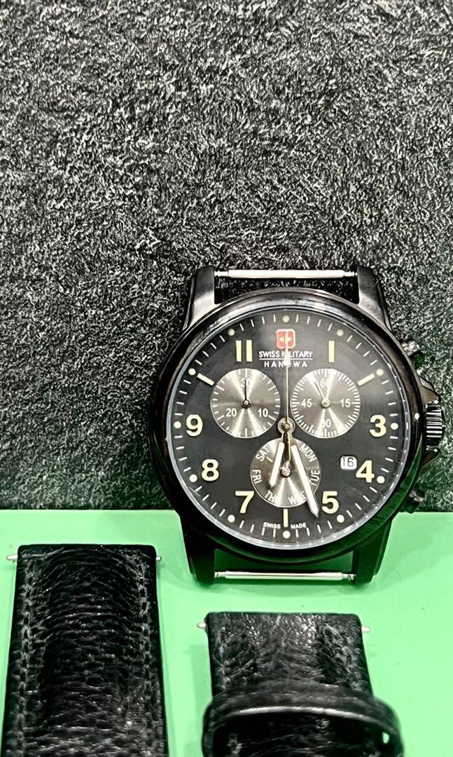 Swiss Military Hanowa Chronograph Military PVD Men s Fashion Watches Accessories Watches on Carousell