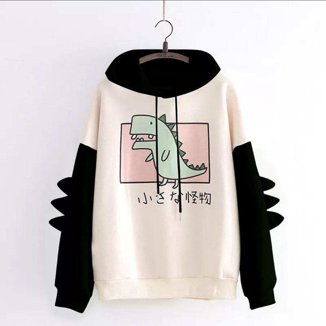 Girl hotsell dinosaur hoodie