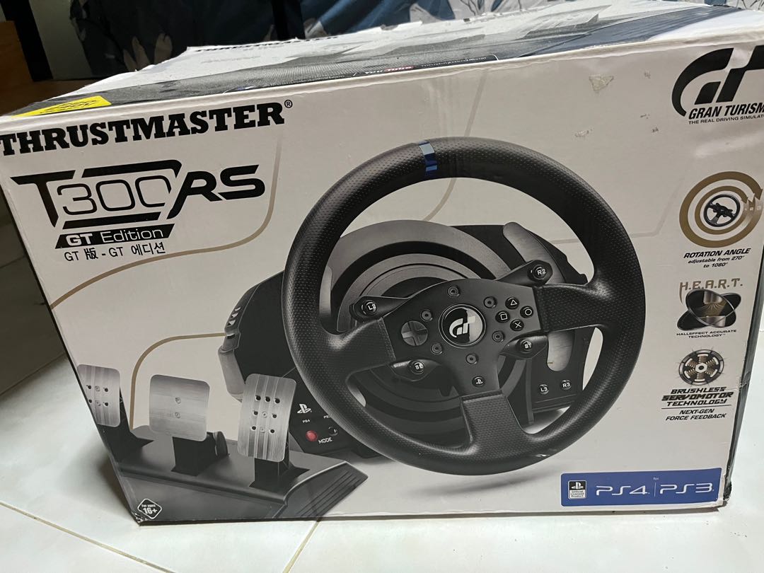 Thrustmaster T300RS GT, Video Gaming, Gaming Accessories, Controllers ...