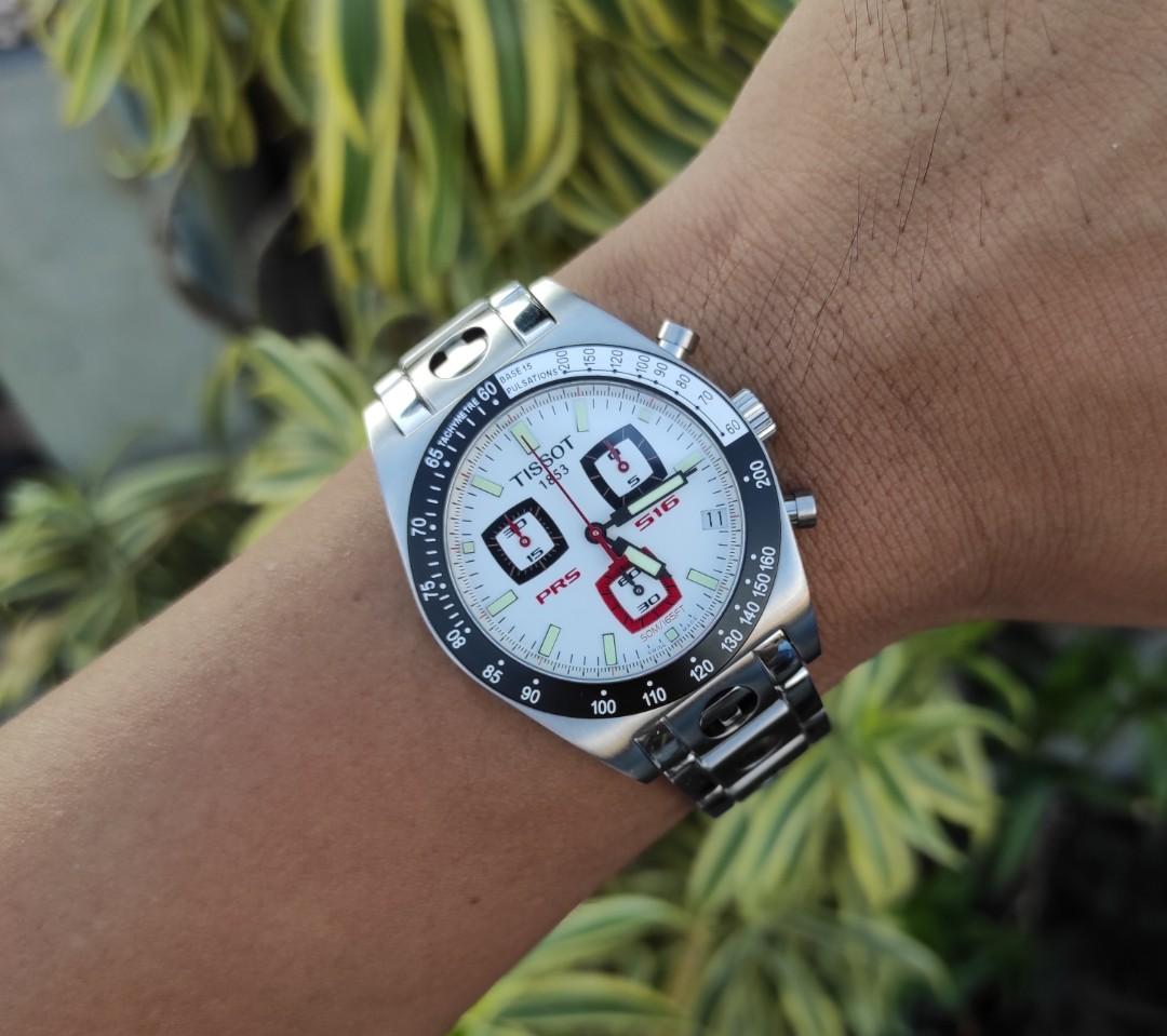 Tissot prs shop 516 white