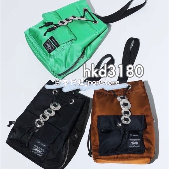toga x porter string bag, 女裝, 手袋及銀包, 單肩包- Carousell