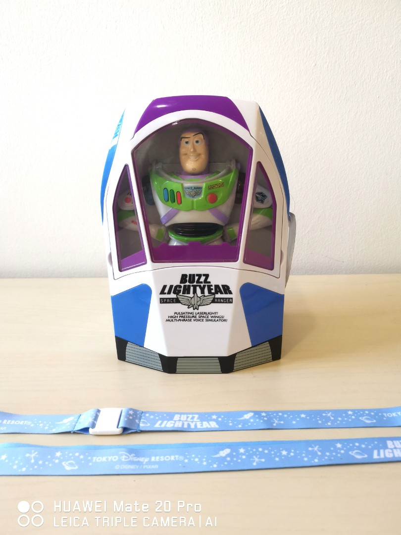 Buzz Disney Popcorn Bucket Toy Story Lightyear Tokyo Resort Limited Japan 