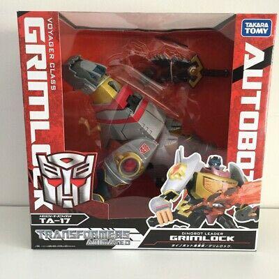 Set of Transformers Animated Series Takara Tomy Grimlock Snarl