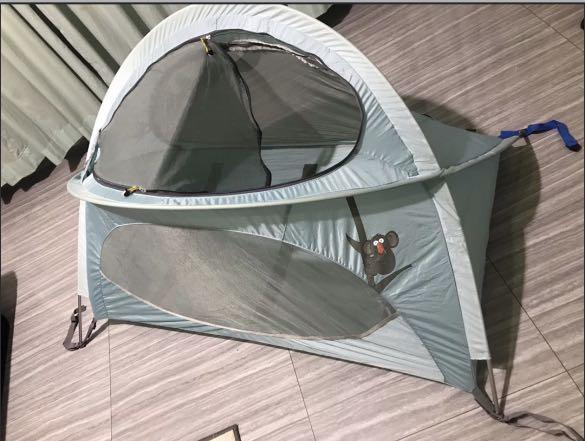Travel cot hot sale tent