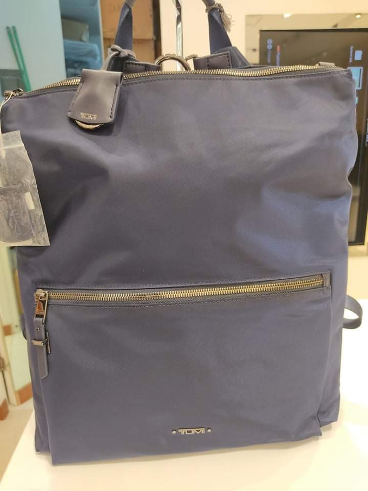 TUMI JENA BACKPACK blue Luxury Bags Wallets on Carousell