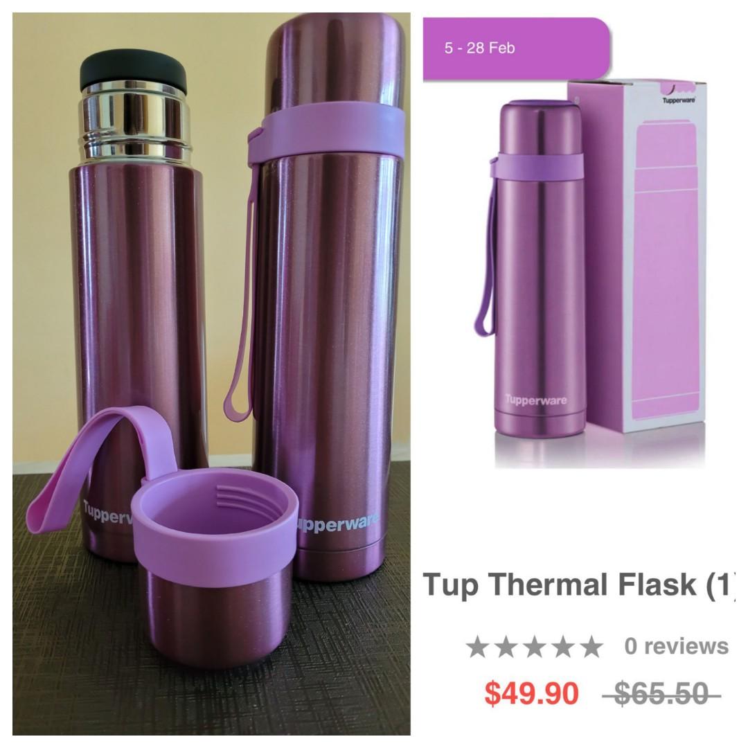 Tupperware Thermal Flask 500ml, Furniture & Home Living, Kitchenware