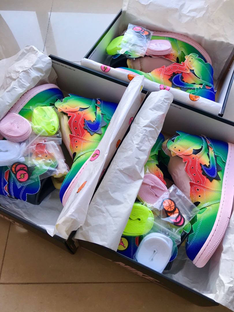 jordan 1 j balvin box