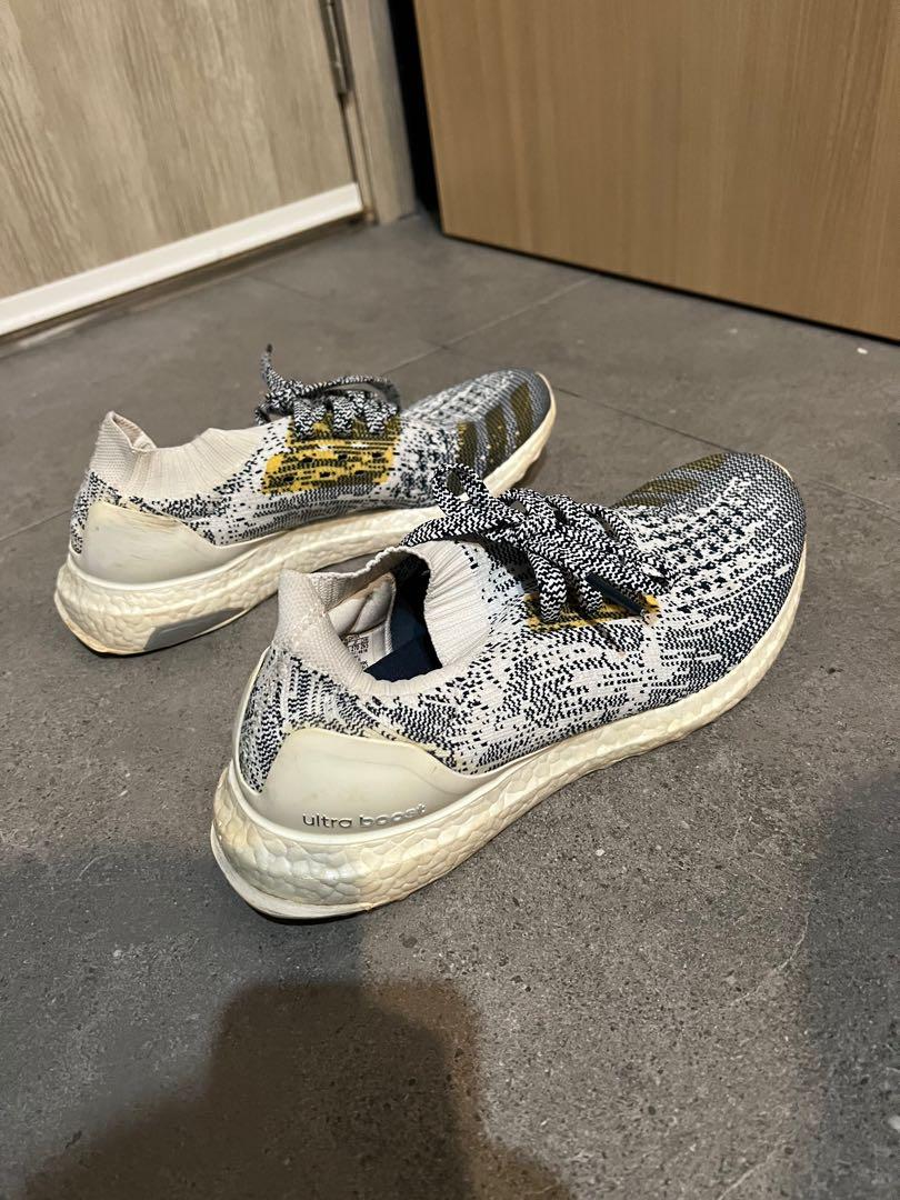 Ultra boost uncaged white UK8.5 Men s Fashion Footwear Sneakers on Carousell