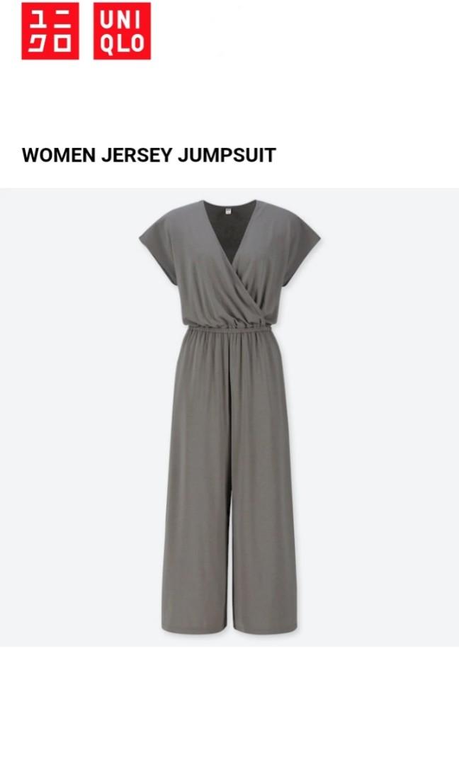 Uniqlo jersey jumpsuit store