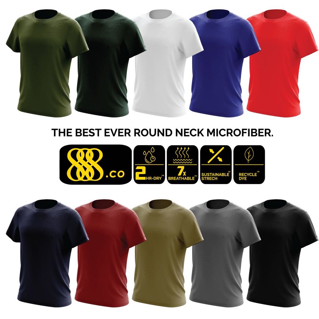 Microfiber t shirt online