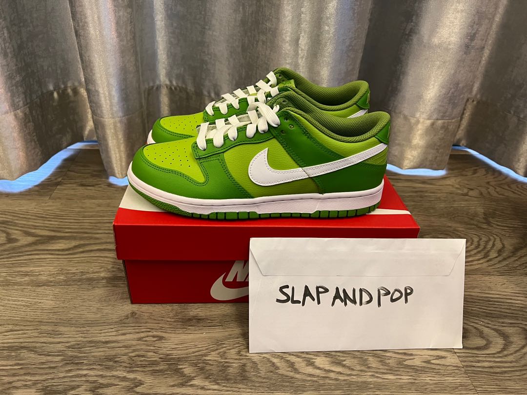dunk low green gs