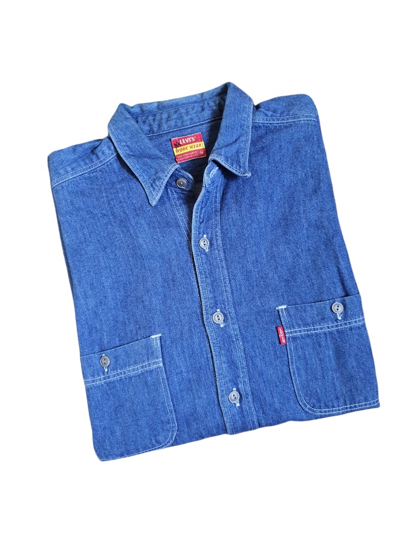 Levi's classic denim work shirt sale