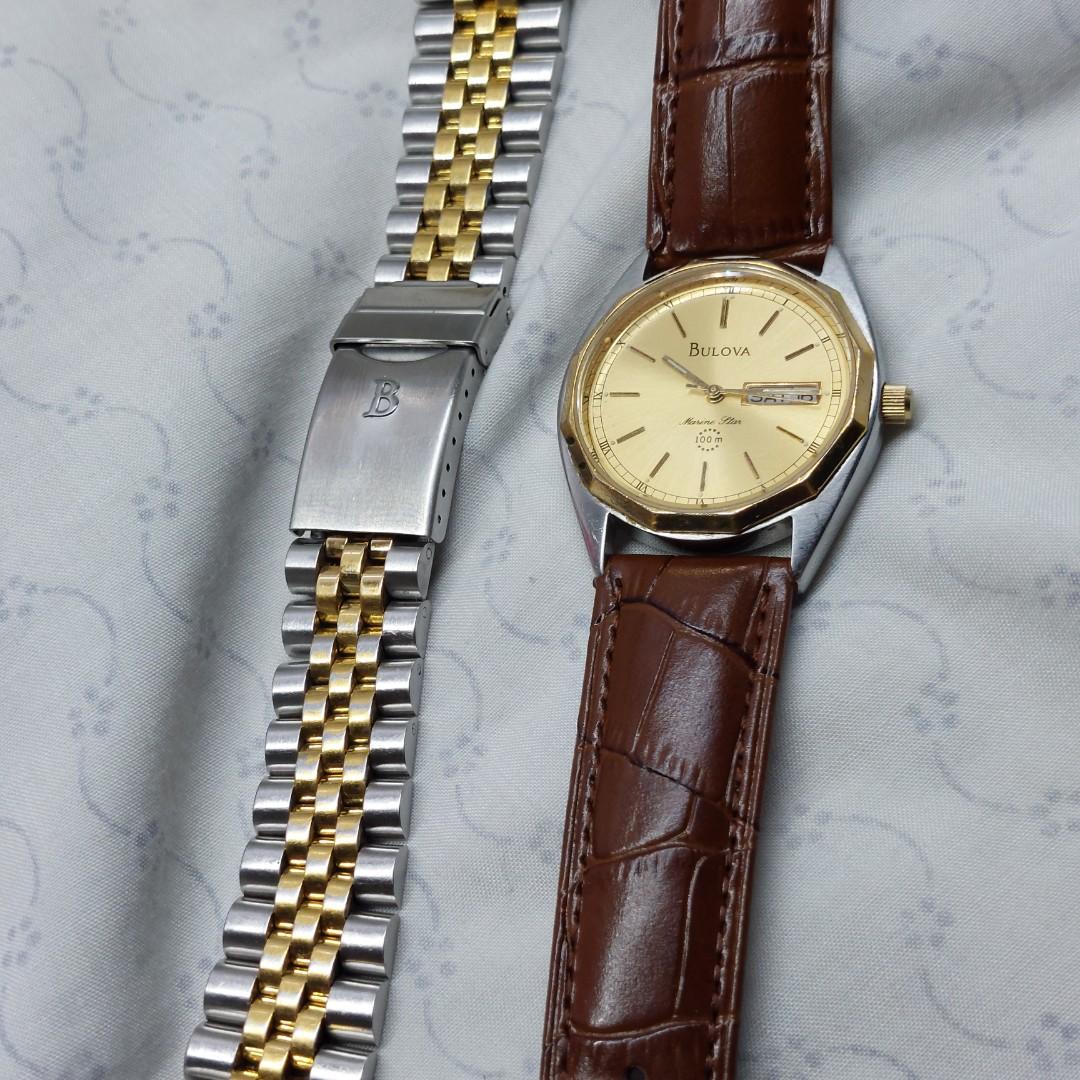 Vintage bulova marine star 100m top