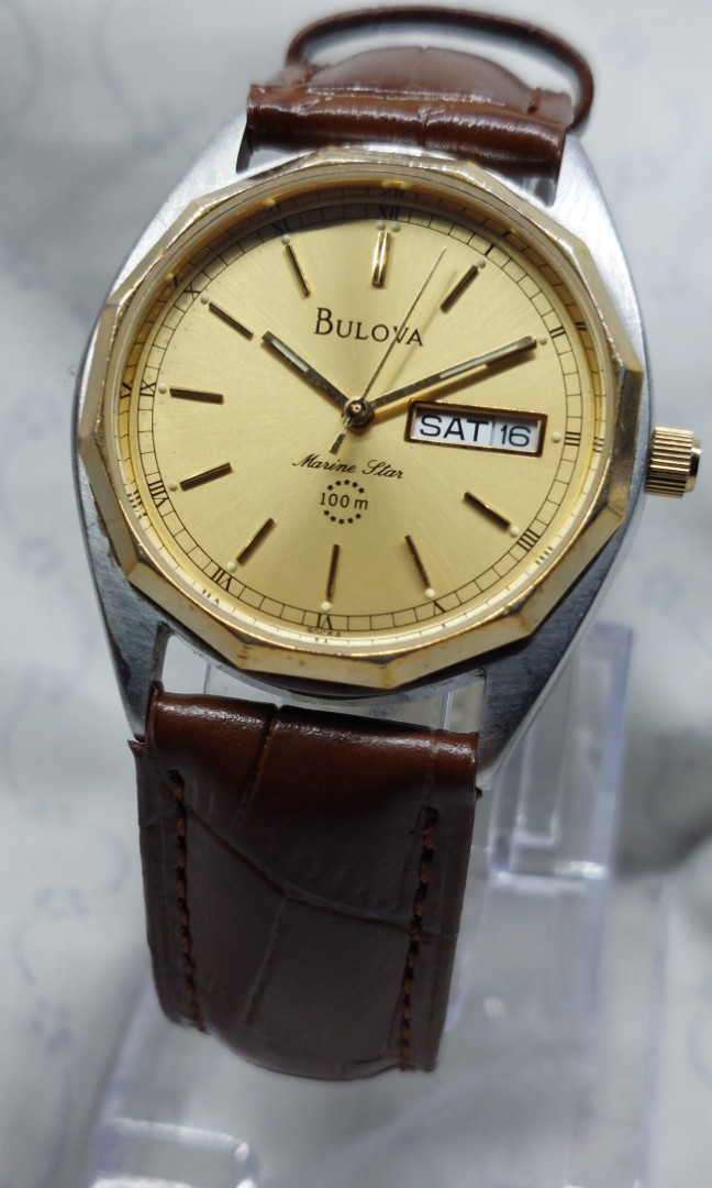 Vintage bulova marine best sale star 100m