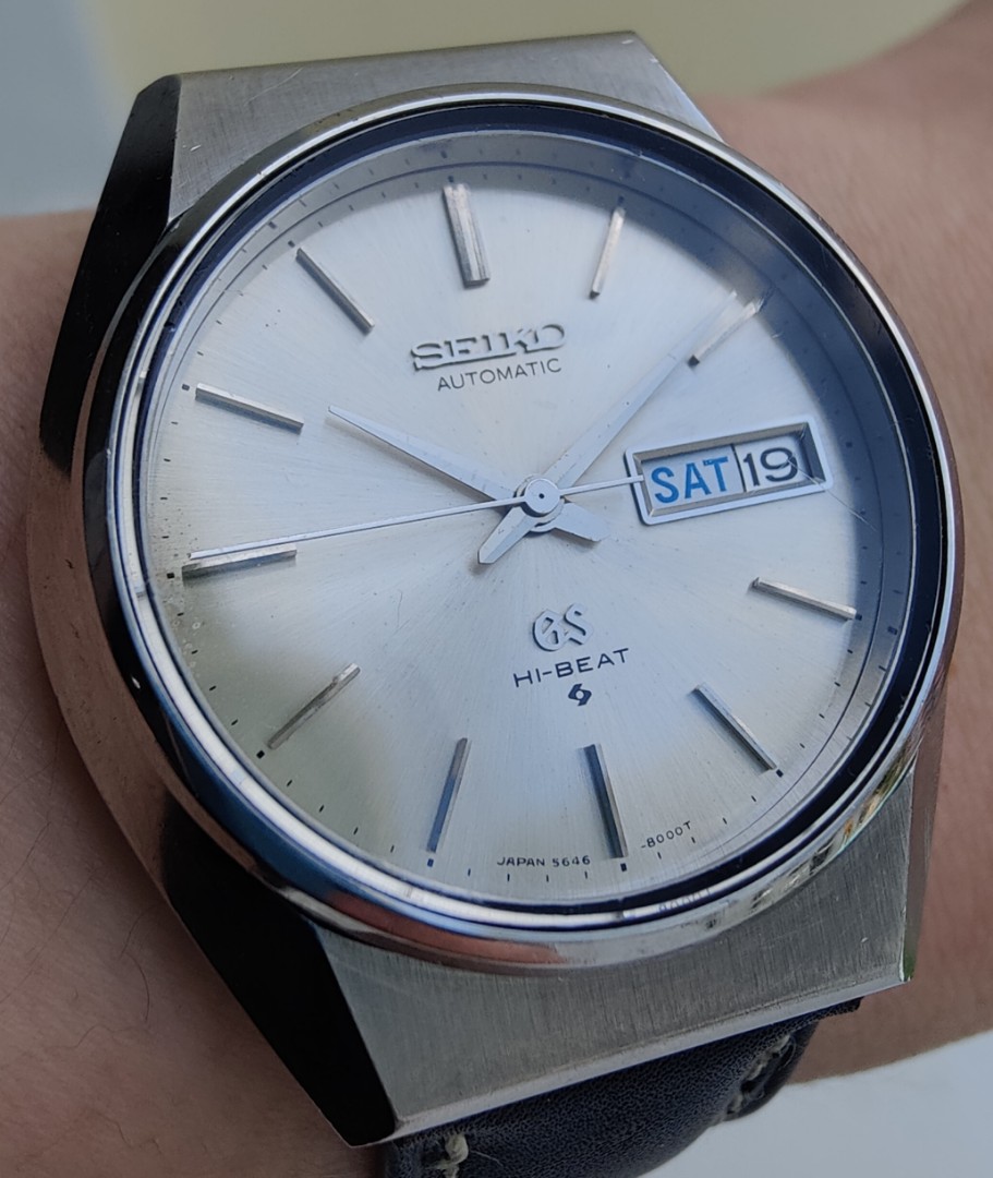 Vintage Grand Seiko 1971 56GS 5646-8000, Men's Fashion, Watches &  Accessories, Watches on Carousell