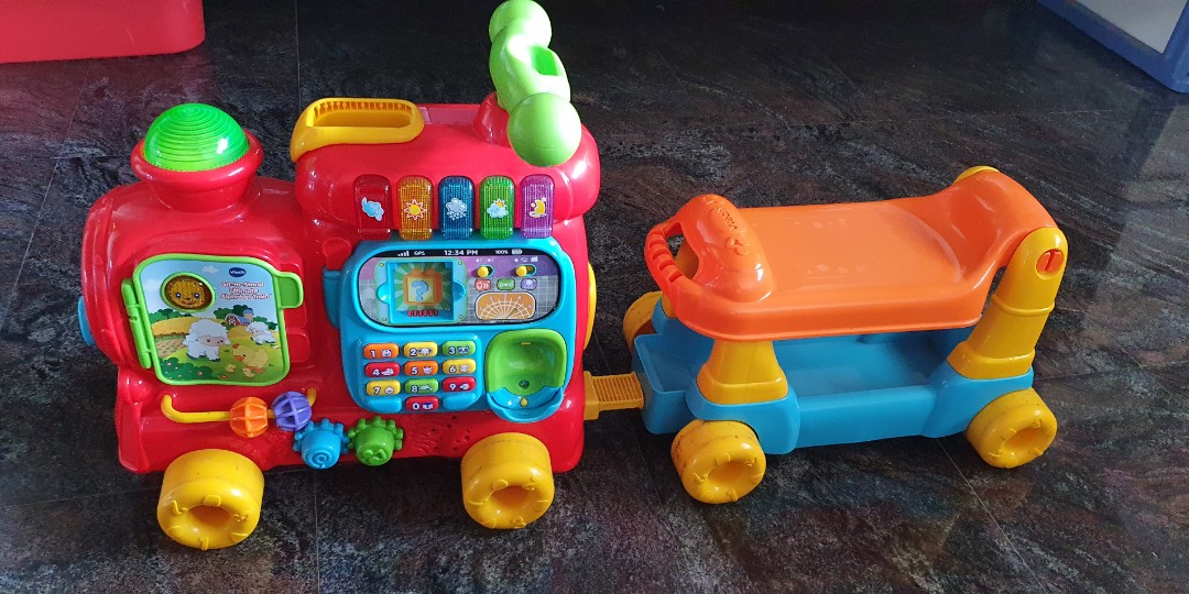 Vtech alphabet train, Babies & Kids, Infant Playtime on Carousell