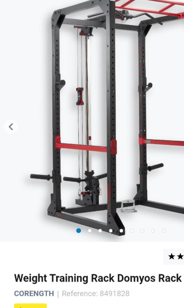 Decathlon half rack shop