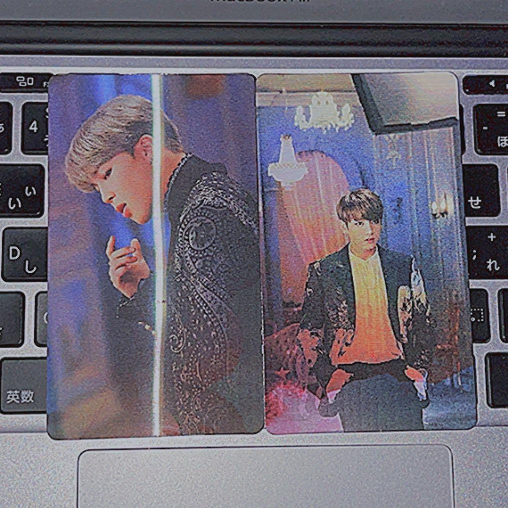 Wings Concept Book Lenticular Jungkook Jimin Lenti BTS BANGTAN