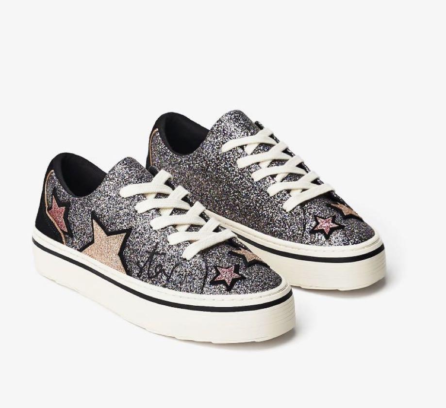 zara star sneakers