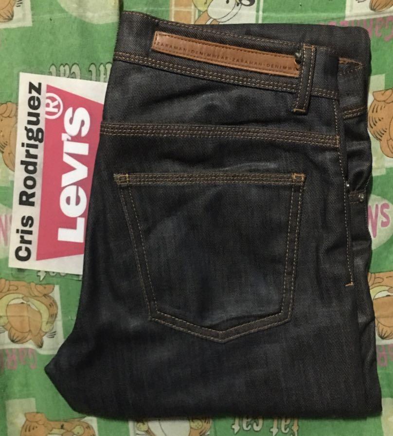 Zara Slim Fit Denim, Men's Fashion, Bottoms, Jeans on Carousell