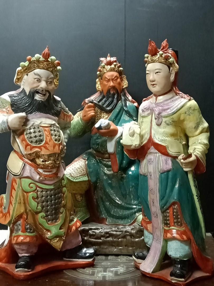 Zindecheng Last Mid. Century Amazing 💖 Porcelain God Of The War 3 