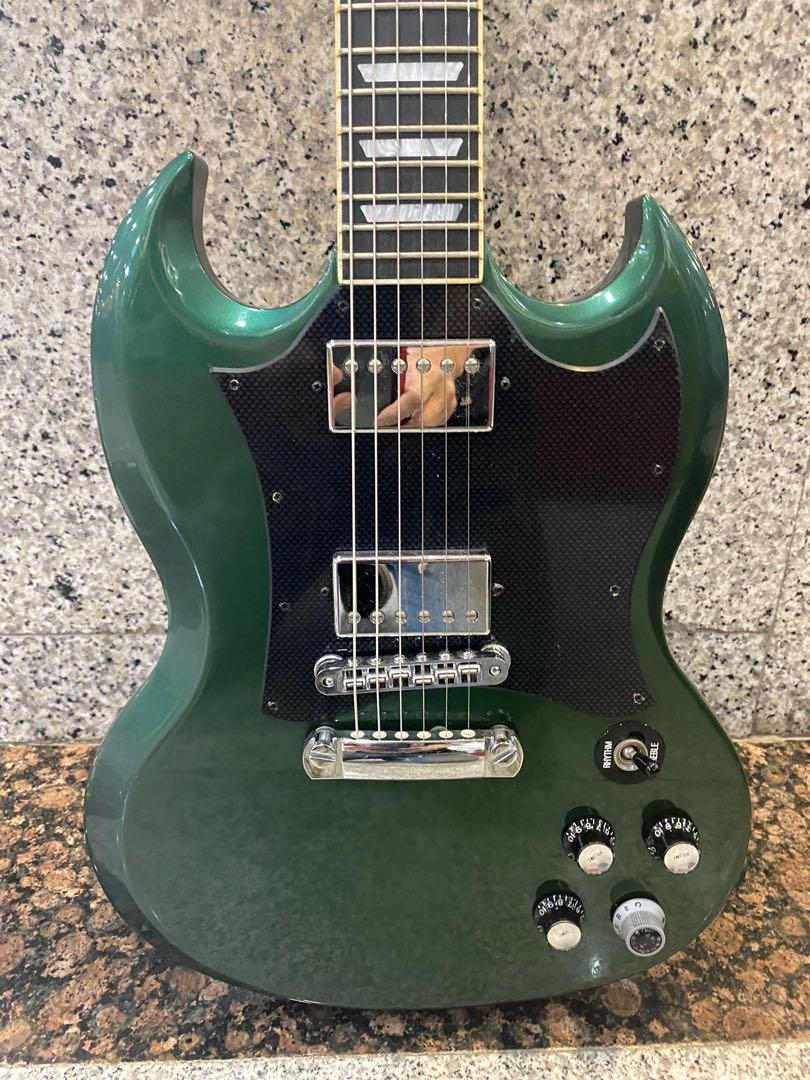 2008 Gibson SG Robot Special Metallic Green Electric Guitar, Hobbies