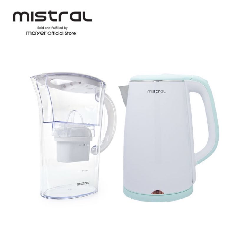 2L water filtered jug + 2.5L electric kettle, TV & Home Appliances