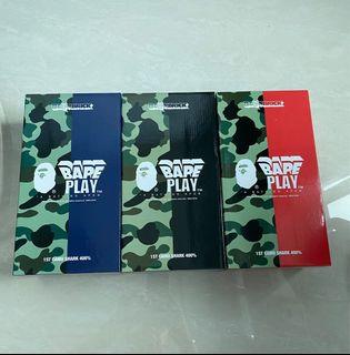 400% Bearbrick 1st Camo Shark