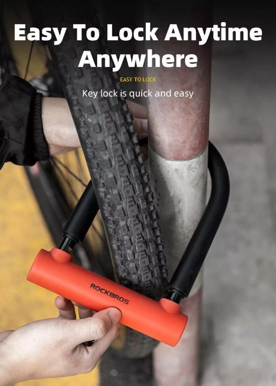 Rockbros bike lock hot sale