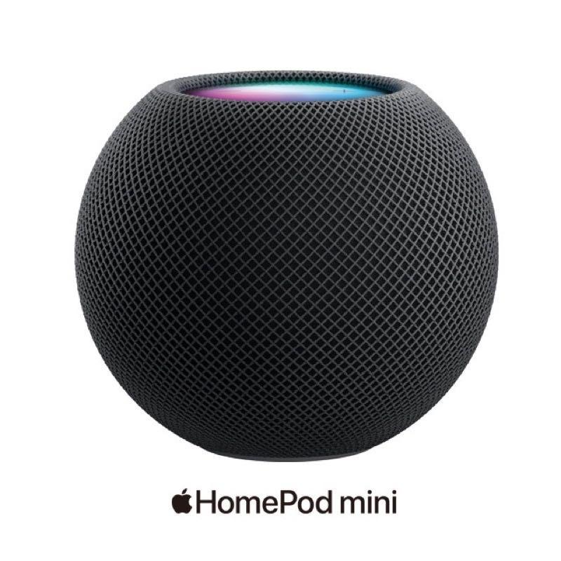 全新Apple HomePod mini 太空灰A2374 台灣公司貨, 耳機及錄音音訊設備
