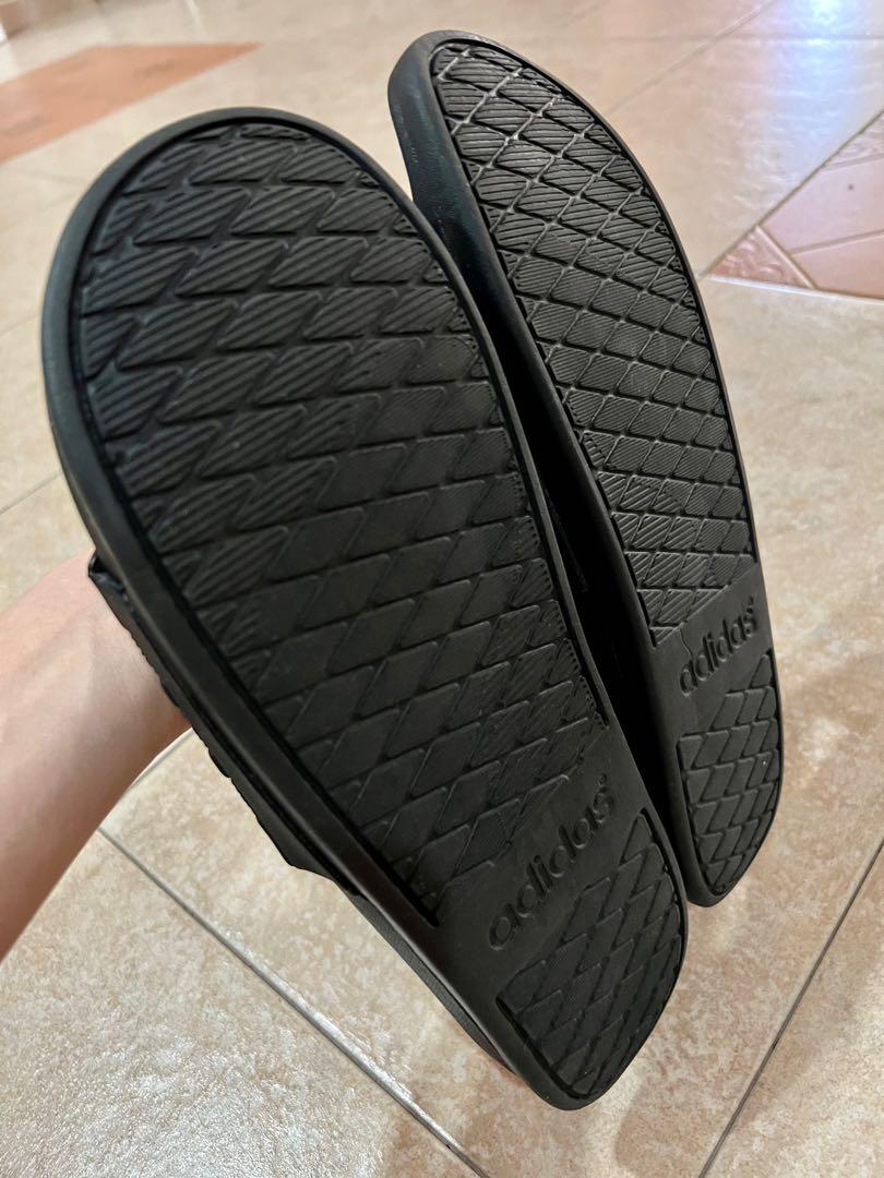adidas Originals leather sliders Adilette FZ6451 black color | buy on PRM