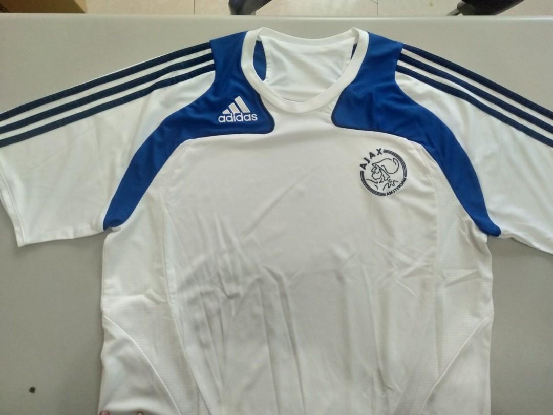 Adidas Ajax Amsterdam Training Shirt (Category: Activewear) located in Manila. Submitted by ryanf888 (Listing ID 1146615399, Image 1). Description: Authentic Adidas Ajax Amsterdam Training Kit Length is at 29.5 inches.
