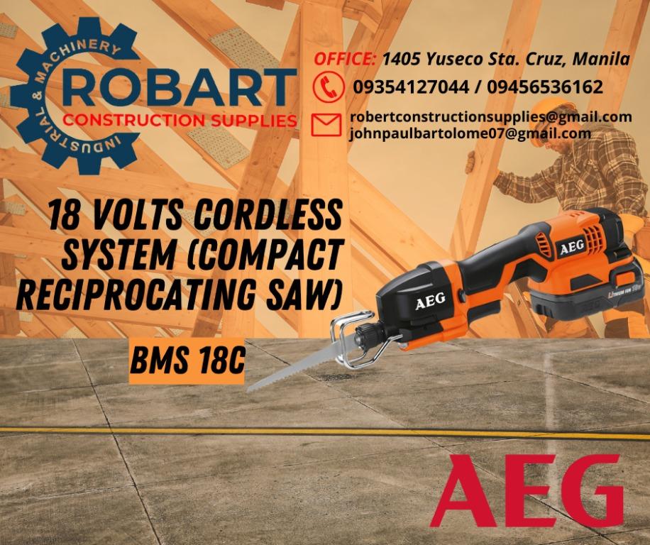 AEG COMPACT RECIPROCATING SAW, Commercial & Industrial, Construction