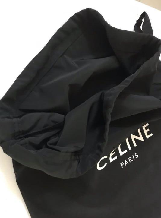 Celine dust 2025 bag black