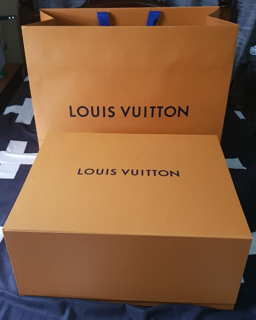 Louis vuitton bag shop box for sale