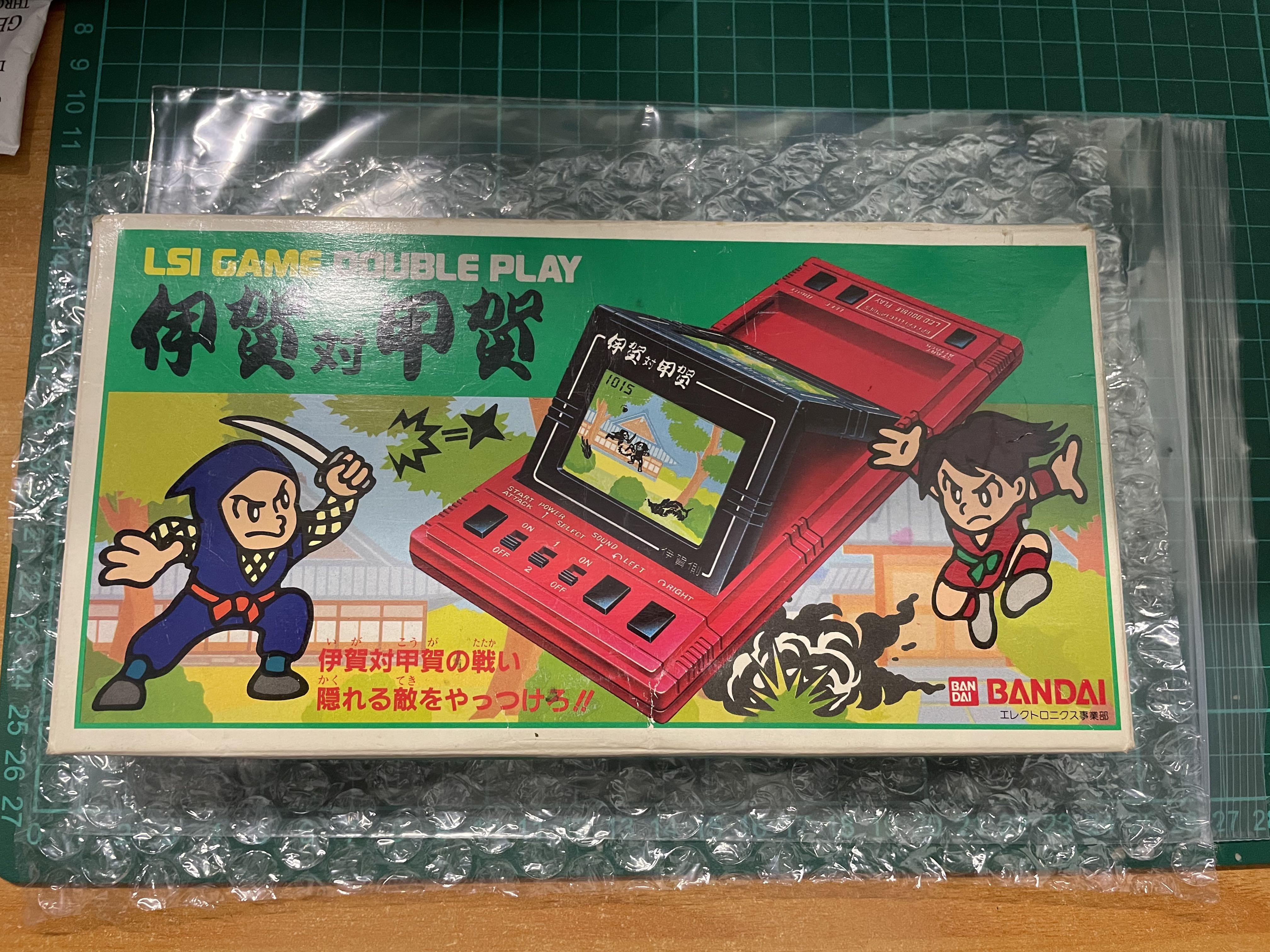 BANDAI 伊賀對甲賀LSI Game Double Play, 電子遊戲, 電子遊戲機, 其他 ...