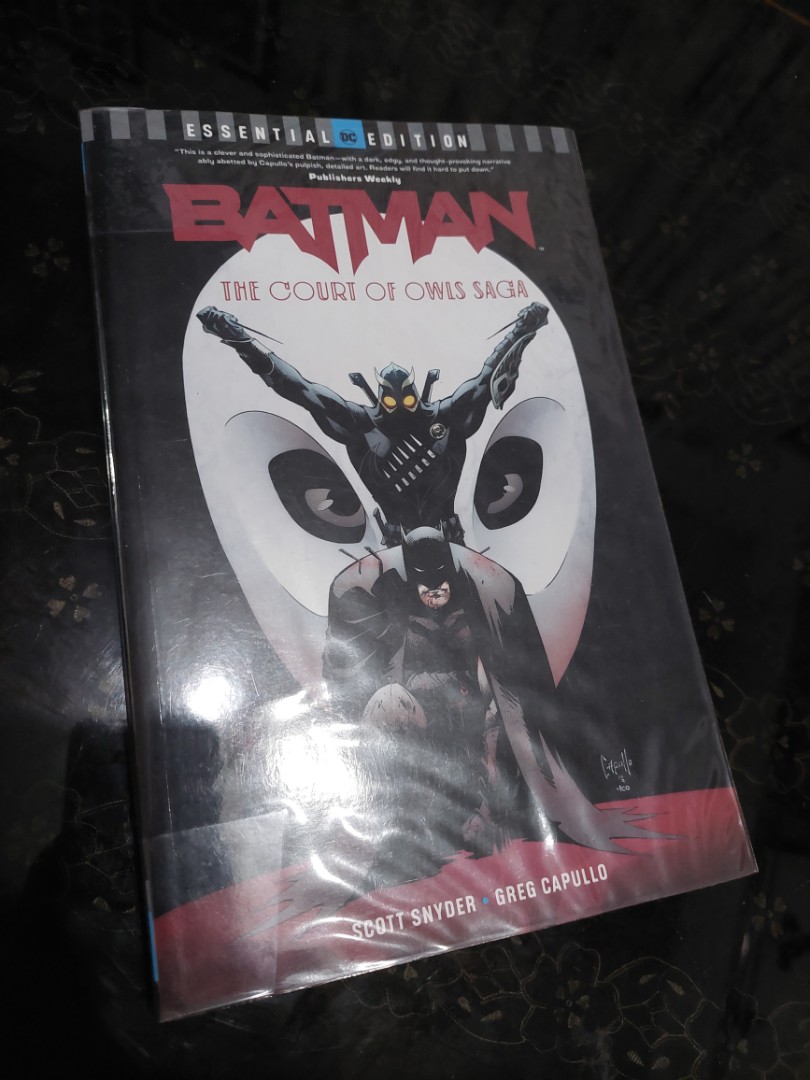 Batman The Court of Owls Saga by Scott Snyder and Greg Capullo TPB