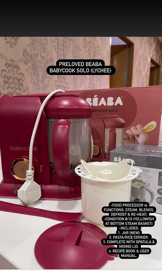 Beaba babycook discount user manual