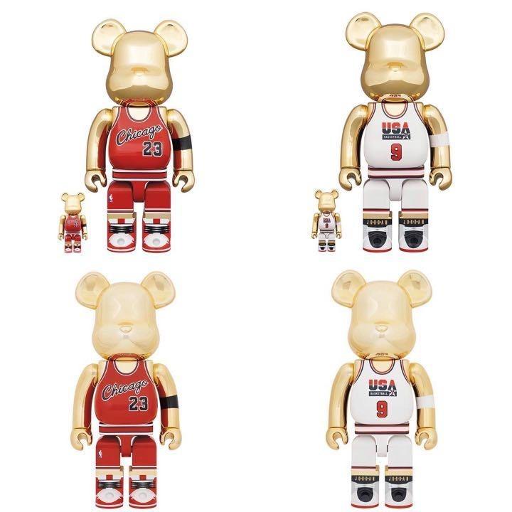 BE@RBRICK ✖️ Michael Jordan 1985 ROOKIE JERSEY & Michael Jordan